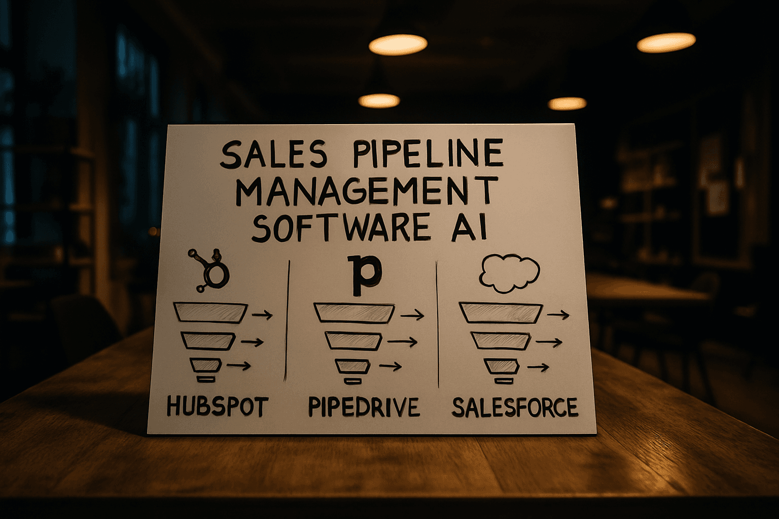 Sales Pipeline Management Software AI: HubSpot vs Pipedrive vs Salesforce