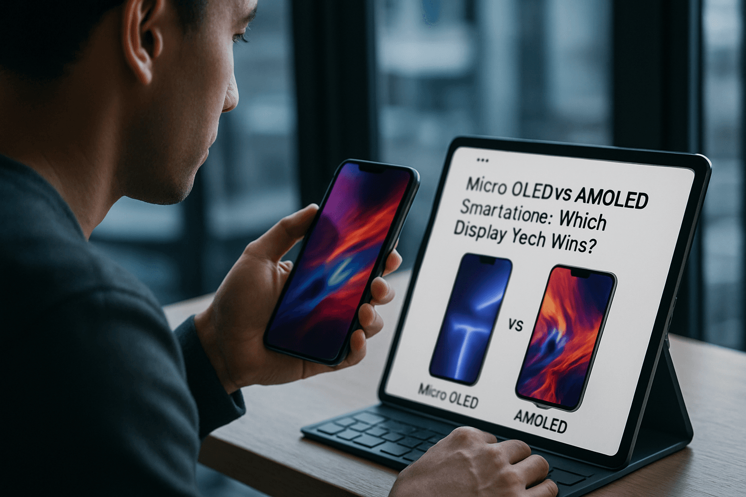Micro OLED vs AMOLED Smartphone: Which Display Tech Wins?