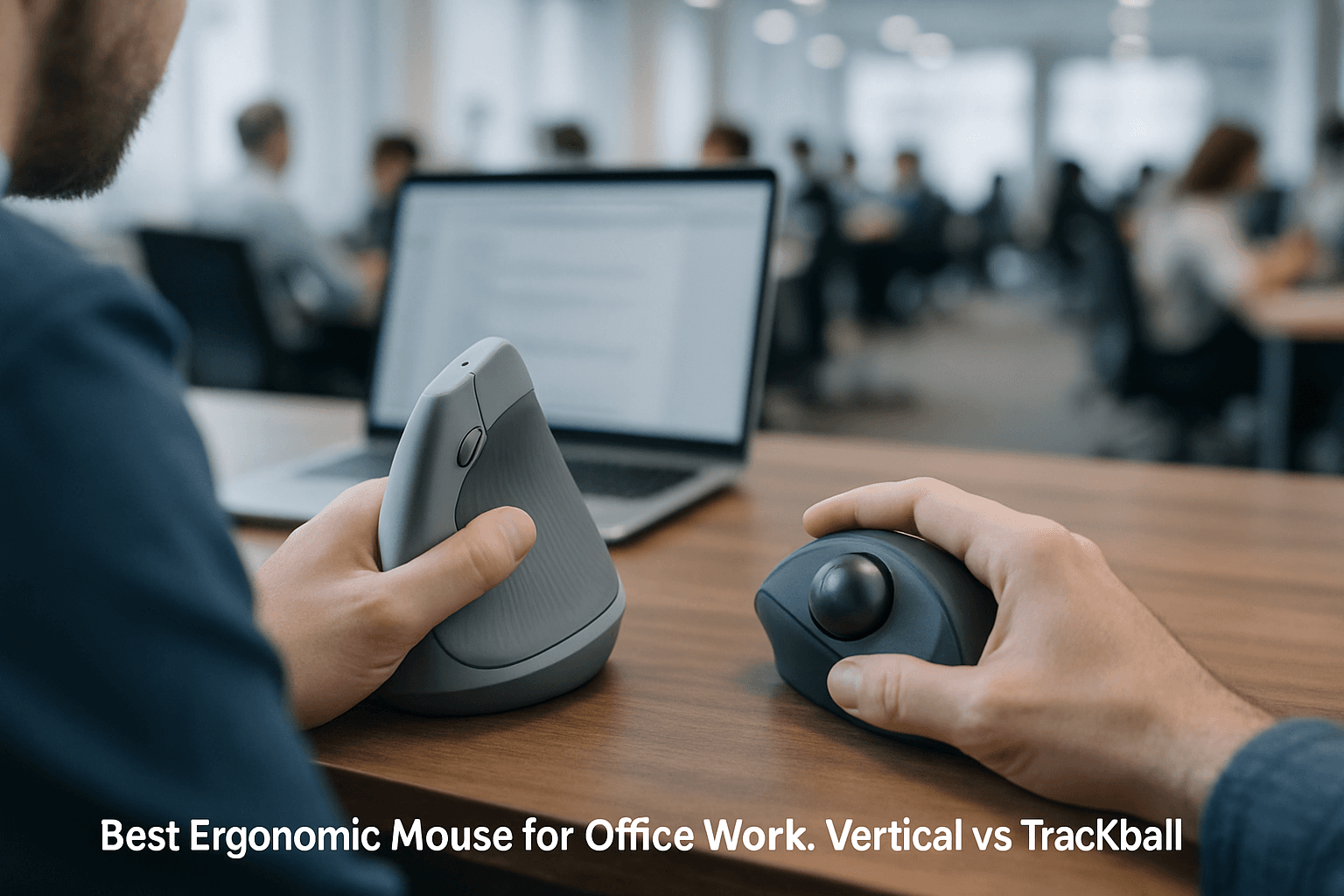 Best Ergonomic Mouse for Office Work: Vertical vs Trackball