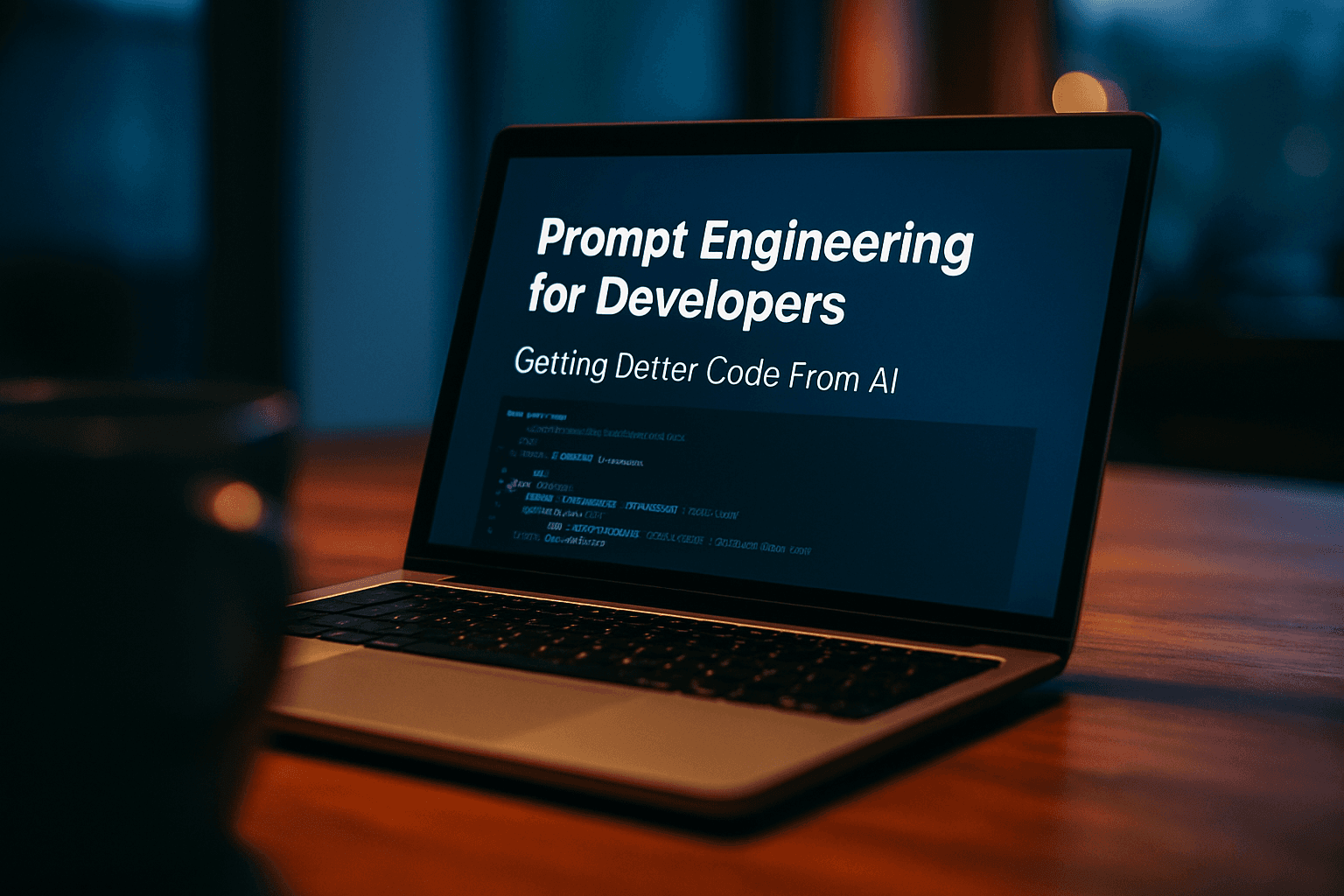 Prompt Engineering for Developers: Getting Better Code From AI