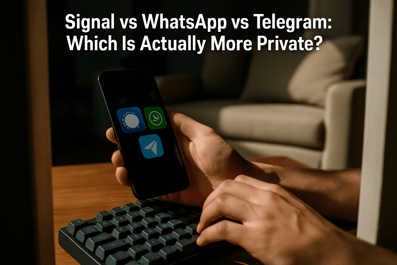Signal vs WhatsApp vs Telegram: Which Is Actually More Private?