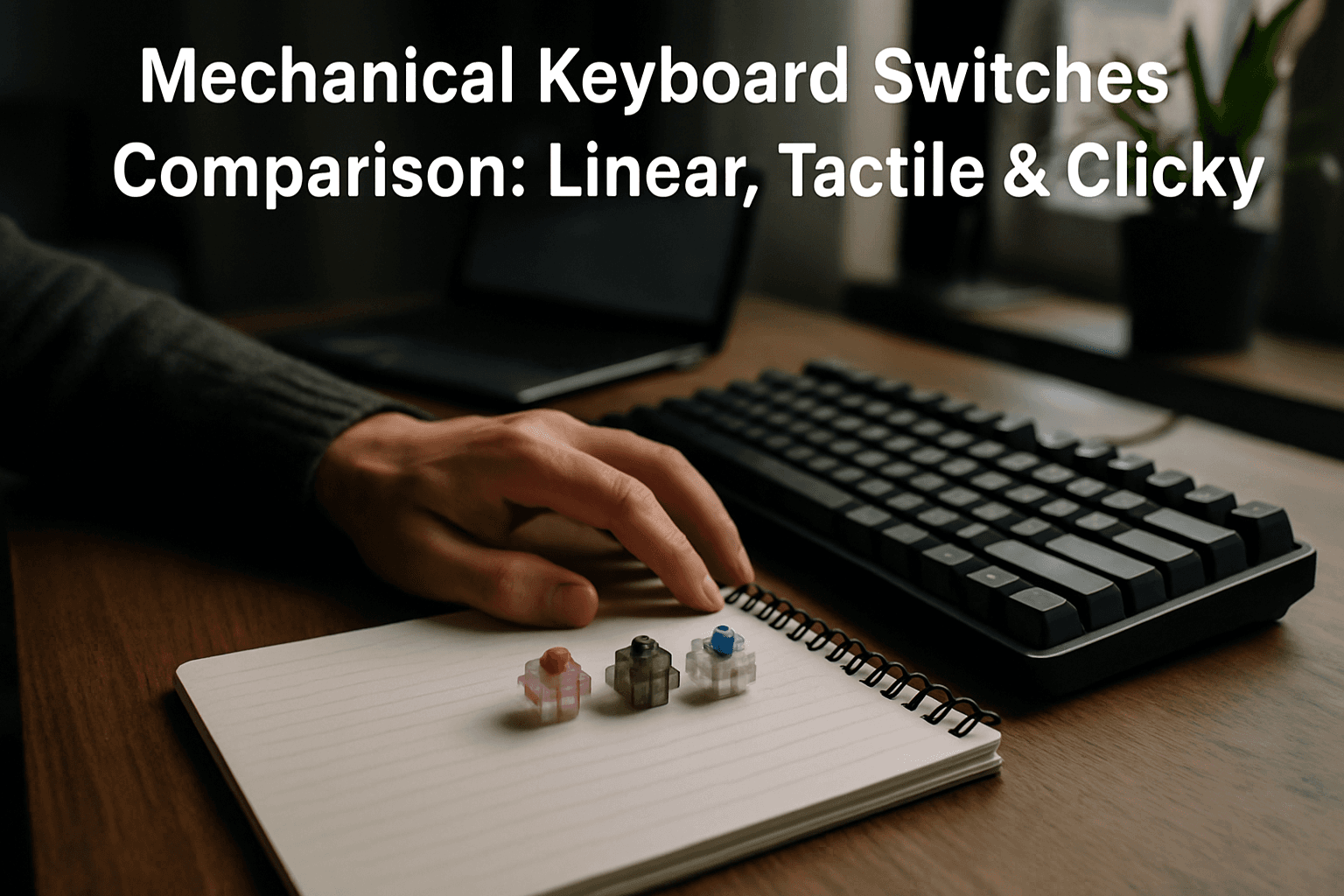 Mechanical Keyboard Switches Comparison: Linear, Tactile & Clicky
