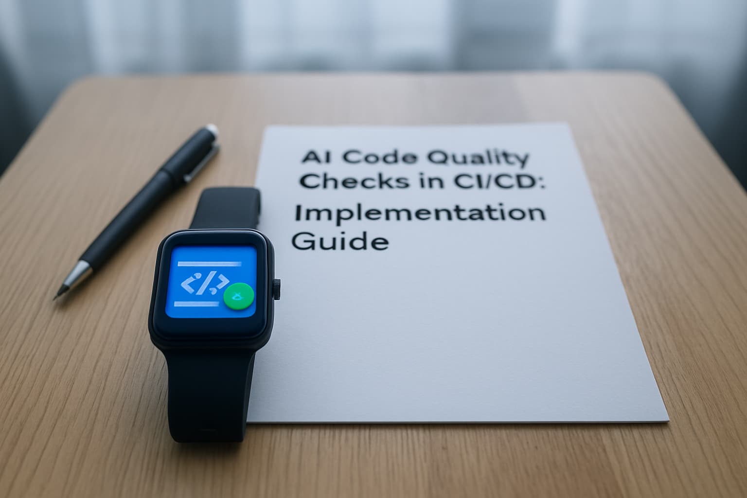AI Code Quality Checks in CI/CD: Implementation Guide